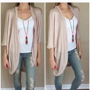 Over sized gray cardigan